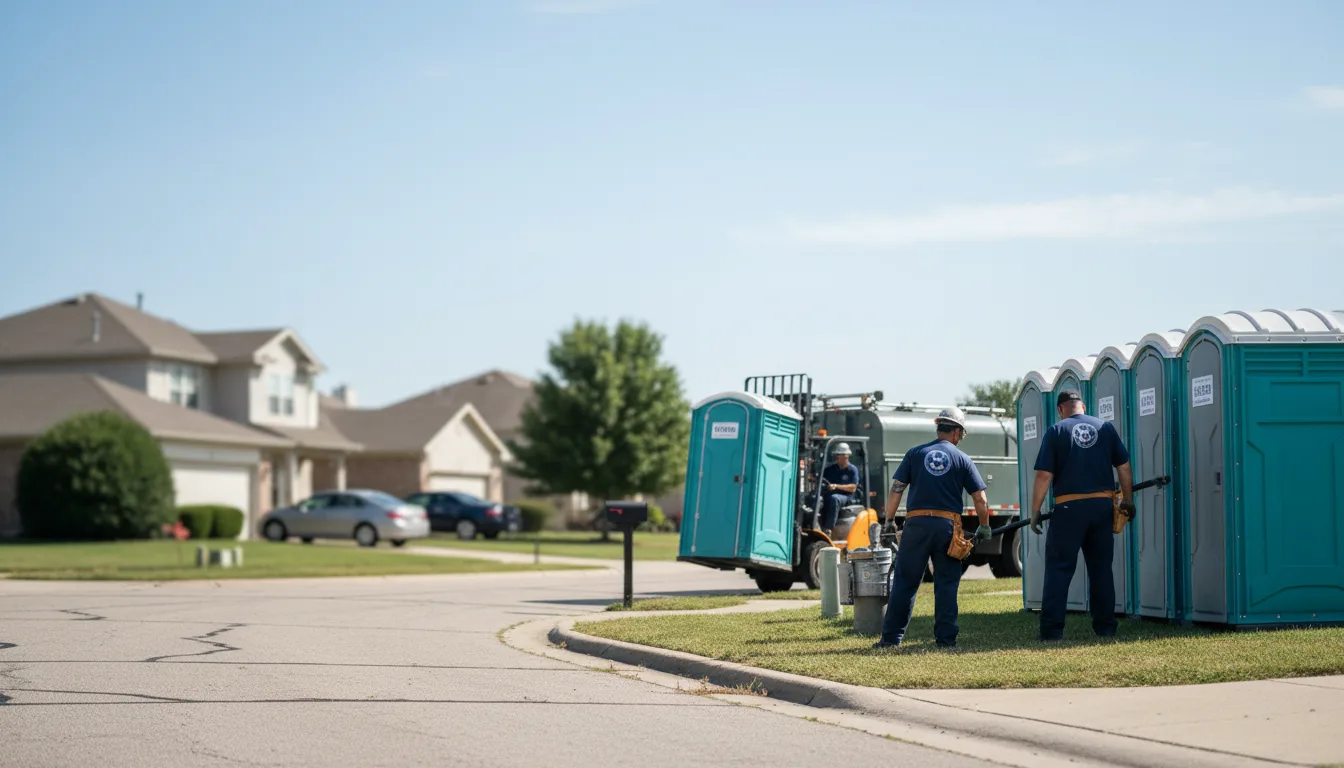 Porta Potty Rental in East Moline, IL near me